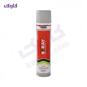 اسپری رنگ طوسی روشن واکو حجم 300ml