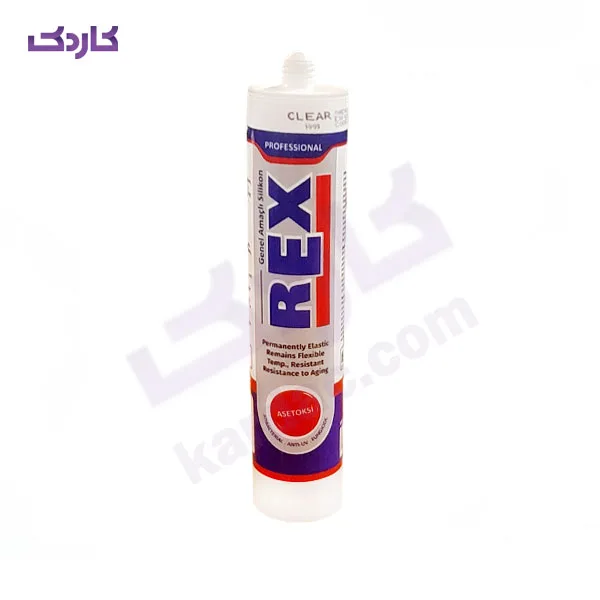 چسب آکواریوم شفاف رکس 205 گرم
