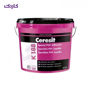 چسب کفپوش پی وی سی سرزیت مدل k188 وزن 9.5 کیلوگرم