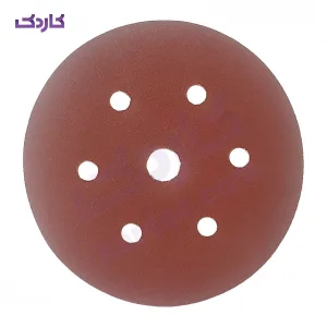 سنباده پشت کرکی 150 میلیمتر گرید 180 سوراخ دار اسمیردکس